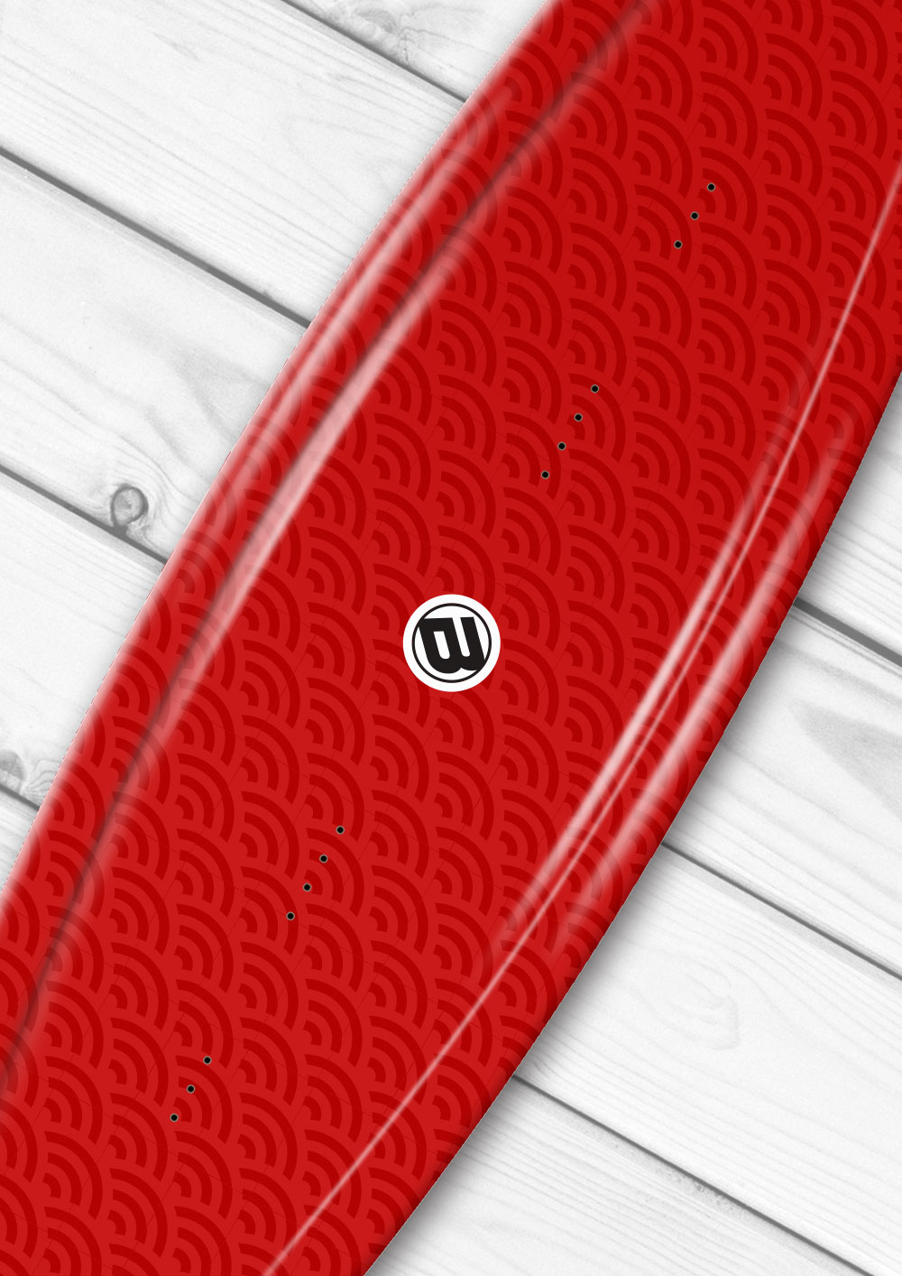 Japanese Red Wakeboard Wrap - Image 2