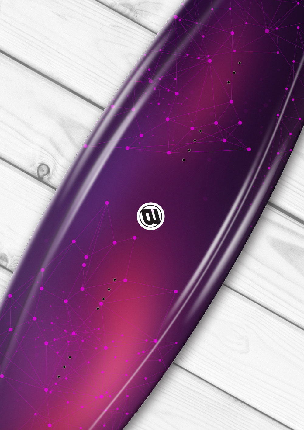 Pink Abstract Wakeboard Wrap - Image 2