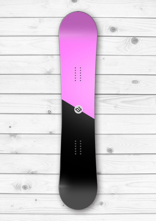 Pink Dip Snowboard Wrap