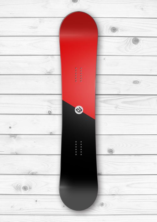 Red Dip Snowboard Wrap
